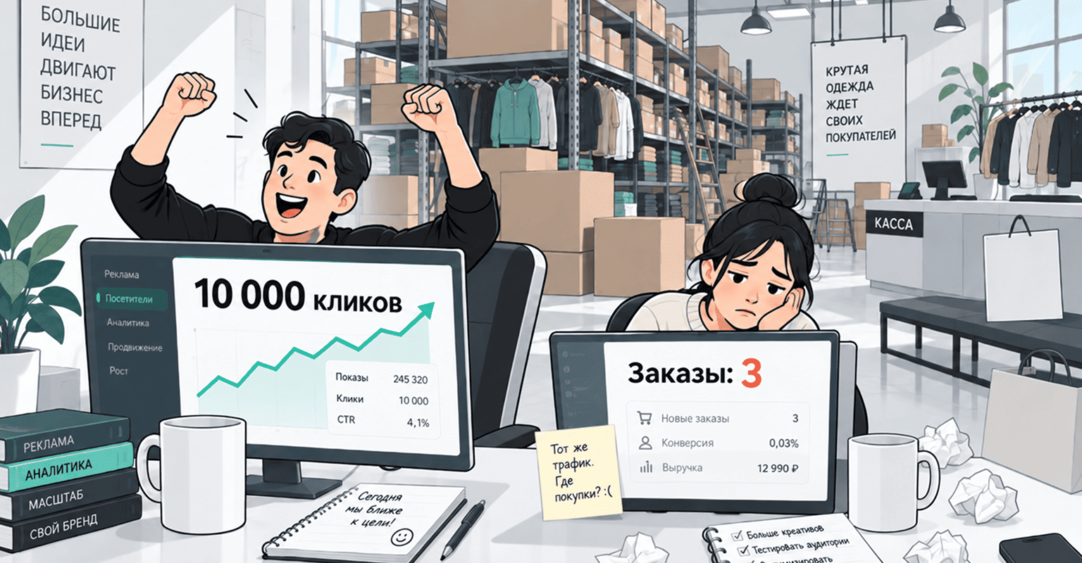 Яндекс Директ для интернет-магазина одежды